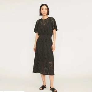The Eyelet Waisted Dress - Everlane